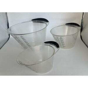 Pampered Chef EASY-READ Measuring Cups Set of 3